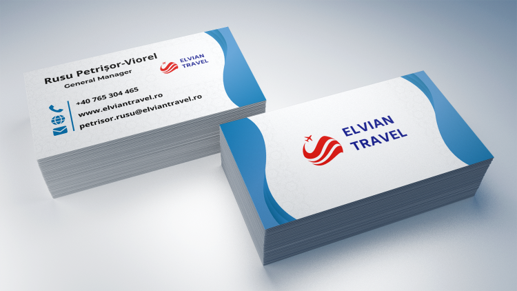 CV Elvian Travel mockup