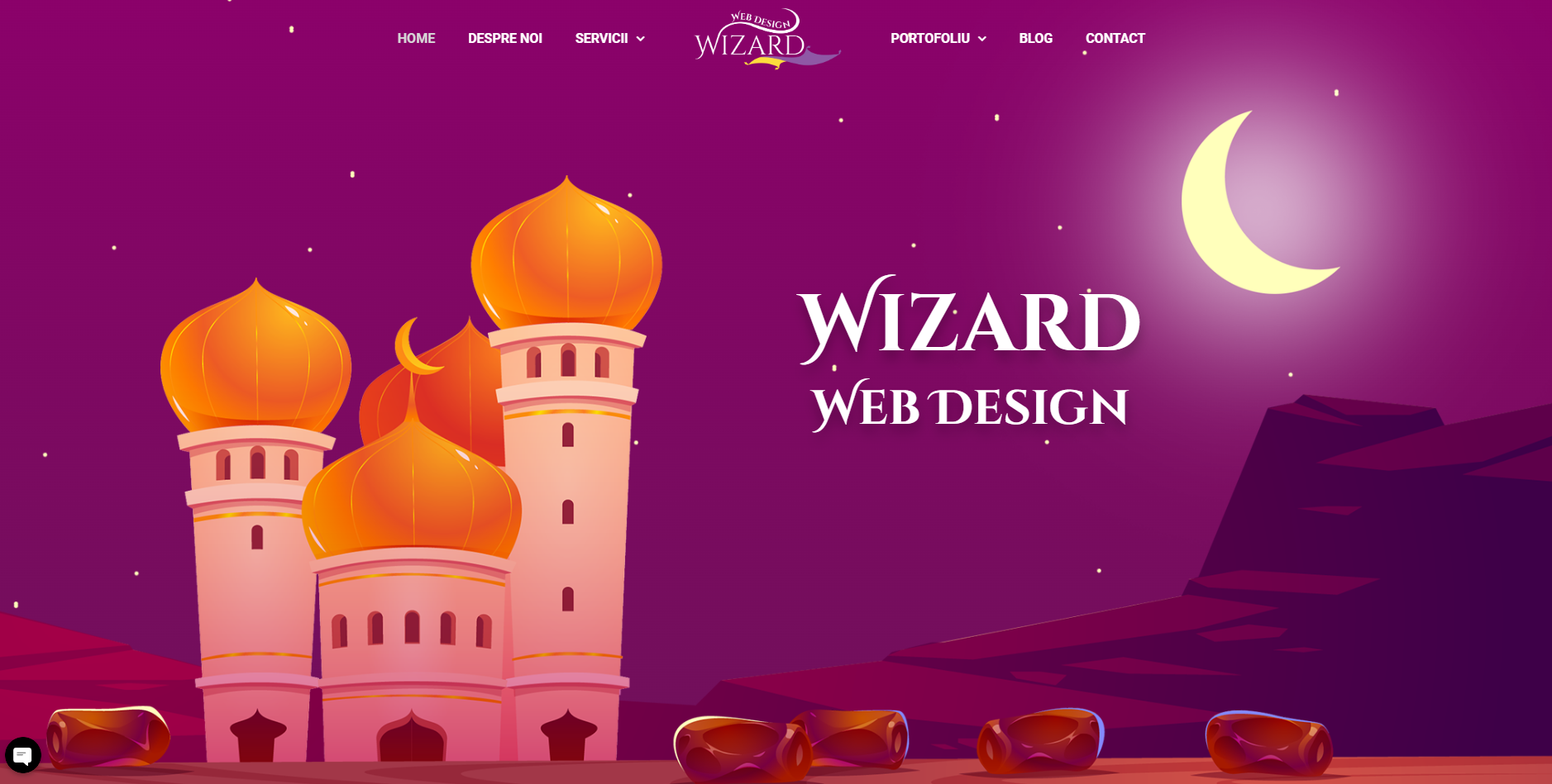 wizard scree-home