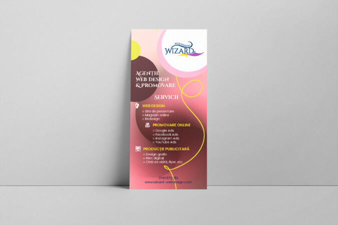 flyer wizard web design