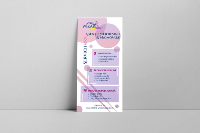 flyer wizard web design