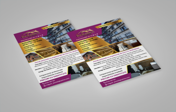 Miguel&Pedro flyer Mockup