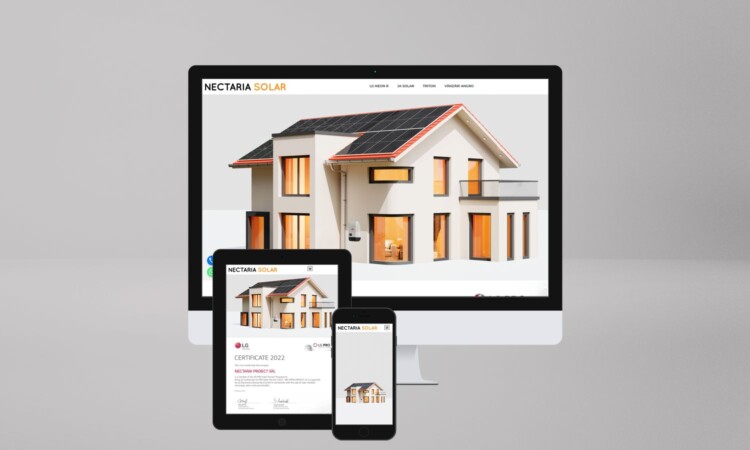 Nectaria Solar Website