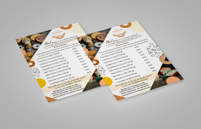 Warose Flyer A5 Mockup