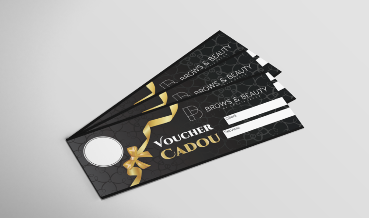 beauty Amelia Iacob Voucher Mockup