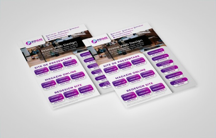 flyer prime web design