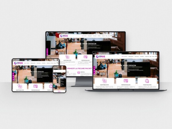 mockup site prime web design